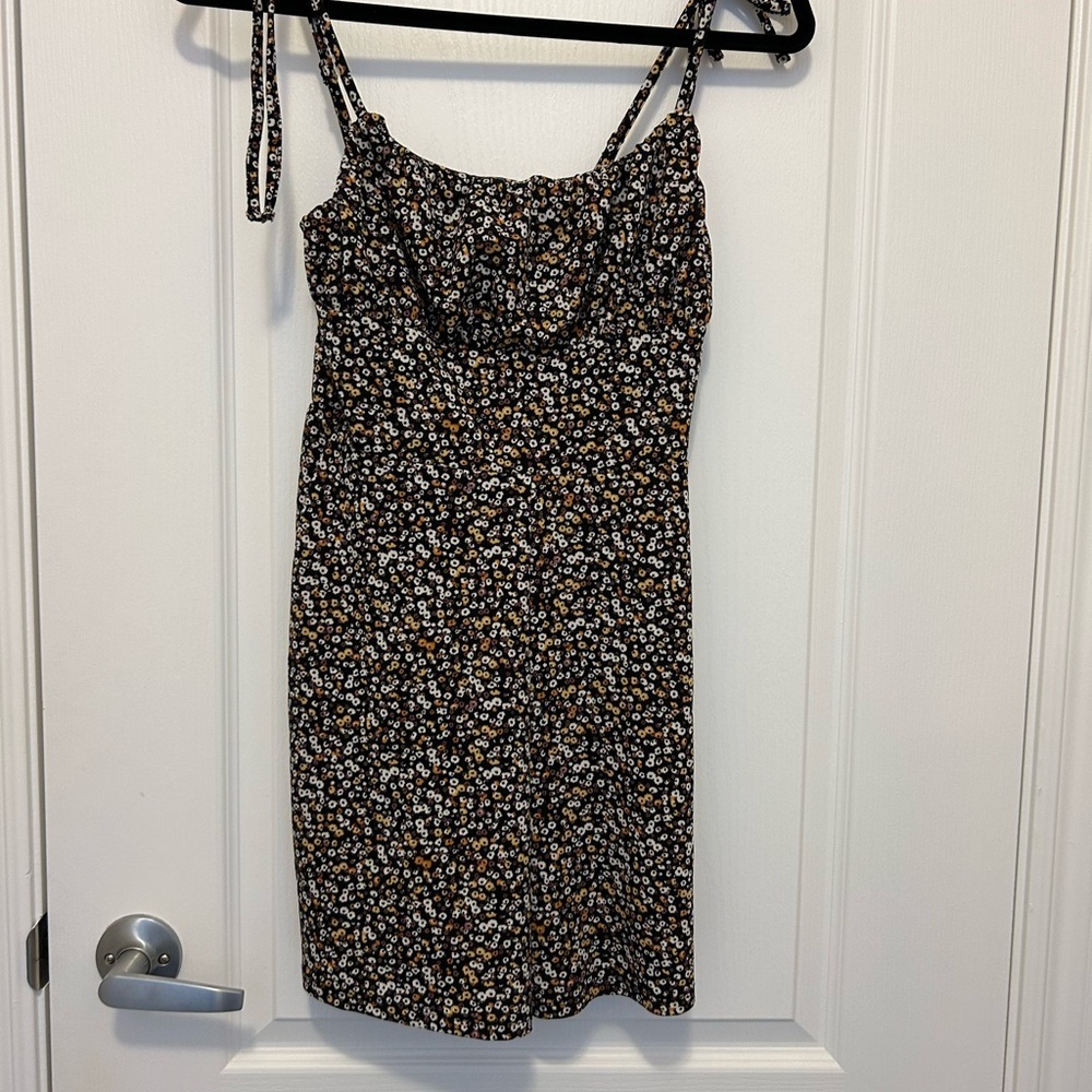 Floral Spaghetti Strap Romper